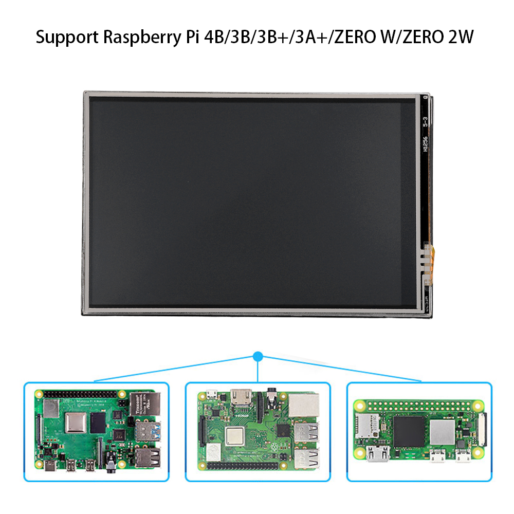 Gaming Console Display Case - 3,5-дюймовый сенсорный TFT-дисплей для Raspberry Pi