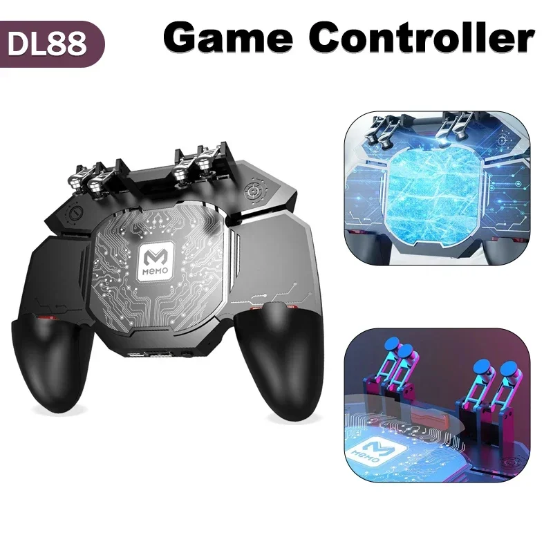Gaming Console For Phone - MEMO DL88 кулер для мобильного телефона,