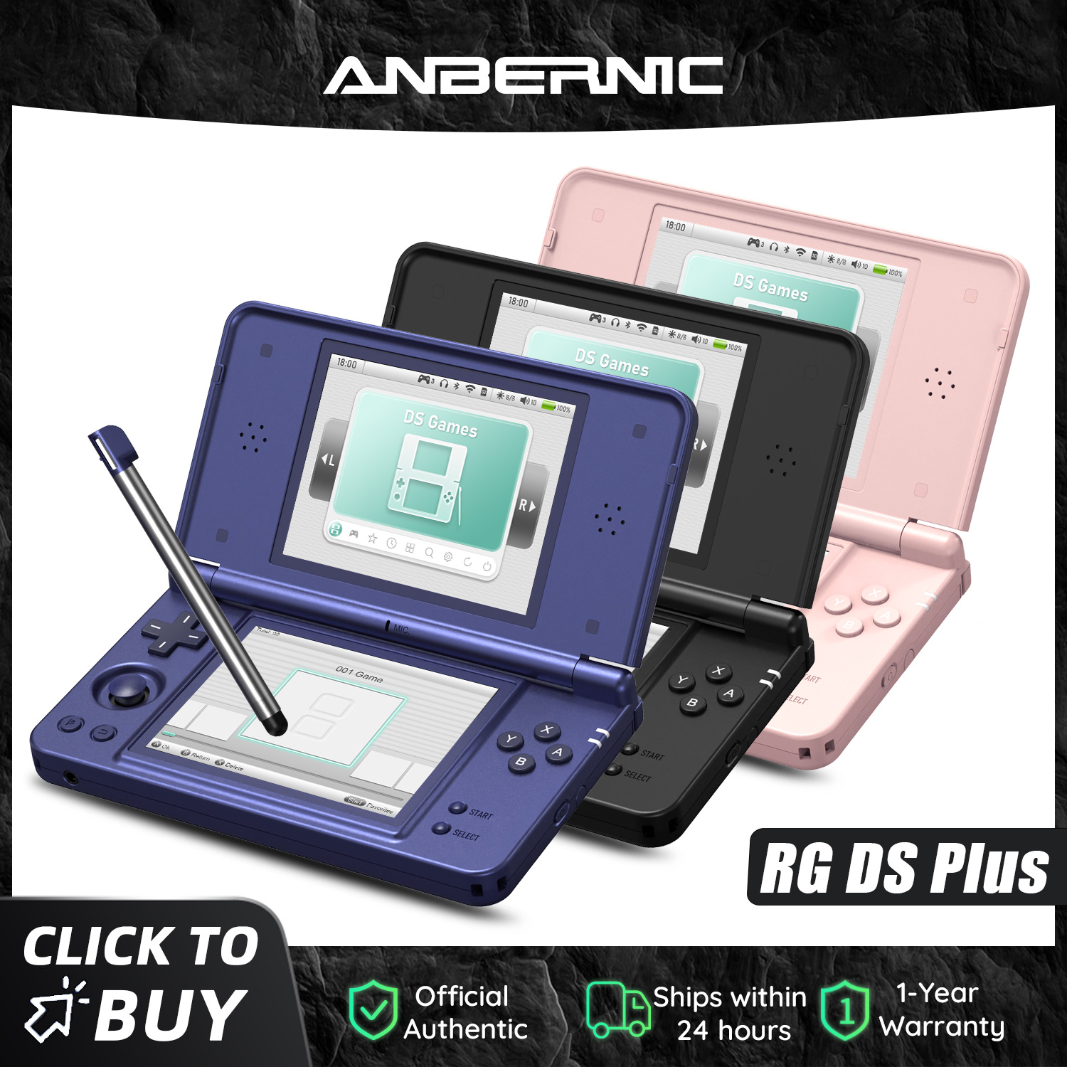 Gaming Console Under 5000 - Anbernic RG DS Plus — портативная