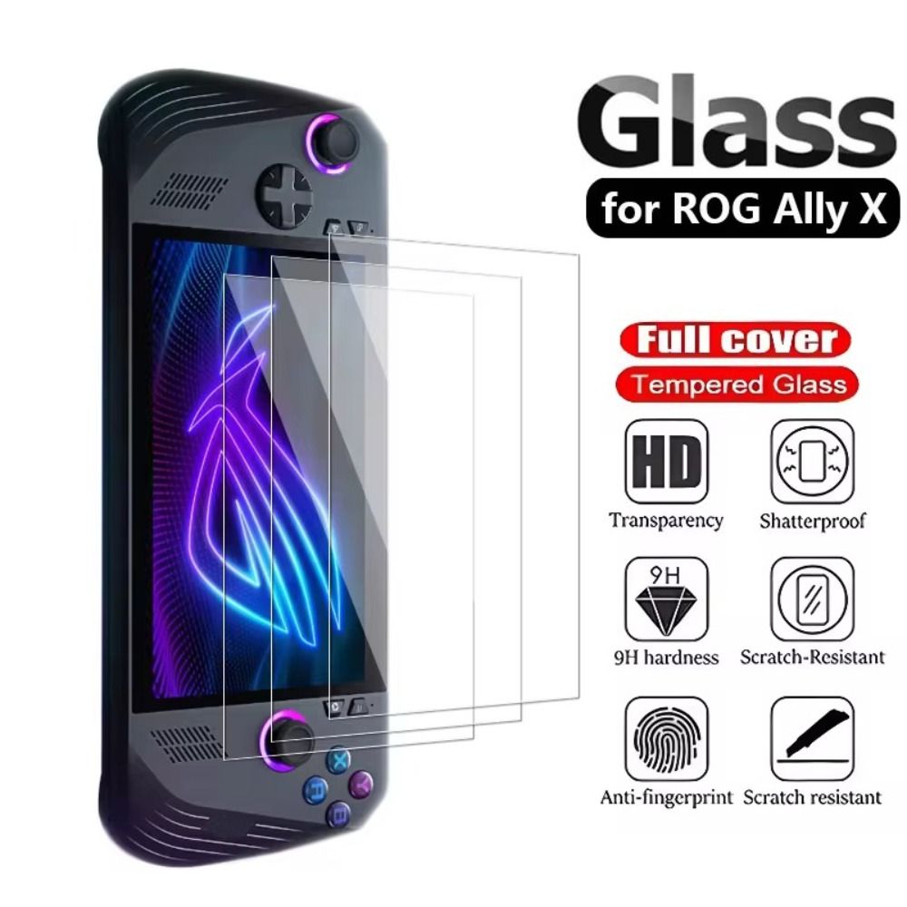Gaming Console Rog Ally - 3 шт. аксессуаров: защитная пленка для
