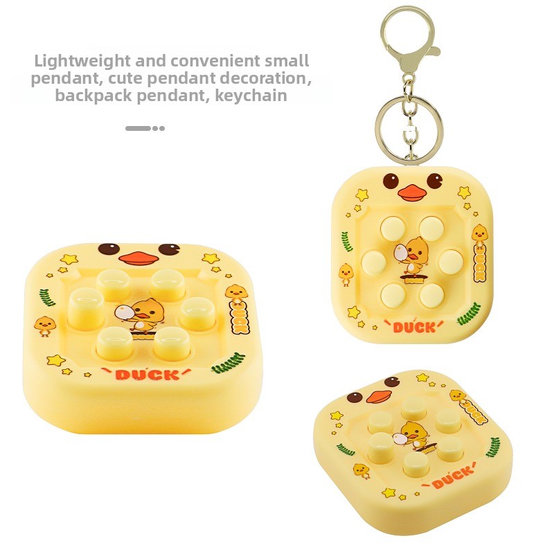Gaming Console Keychain - Портативная игровая консоль «Ударь крота», развивающие
