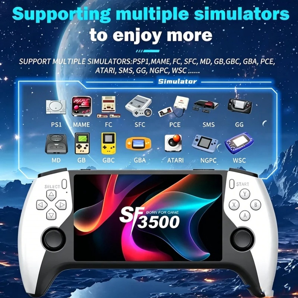 Gaming Console Buttons - Портативная игровая консоль SF3500 5 дюймов