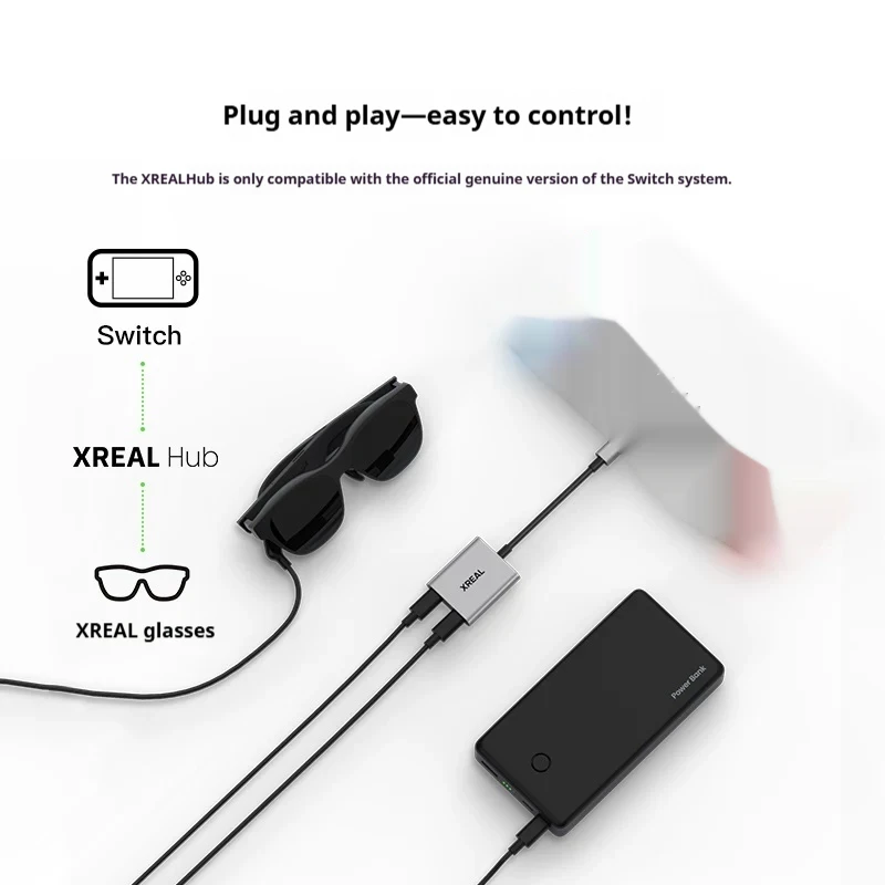 Адаптер XREAL Hub с разъемом U – обзор и цена Gaming Console Rog Ally