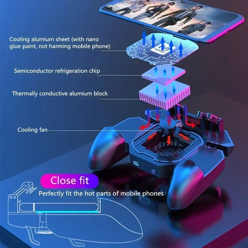 MEMO DL88 кулер для мобильного – обзор и цена Gaming Console For Phone