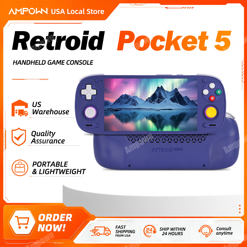 Retroid Pocket 5 RP5, портатив – обзор и цена Gaming Console Under 5000