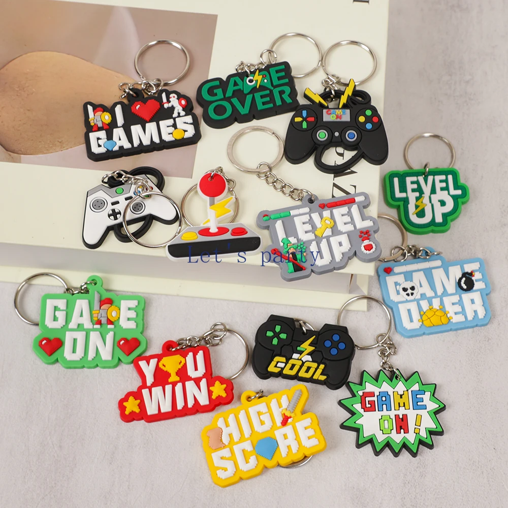 13 шт., брелок для видеоигр на – обзор и цена Gaming Console Keychain