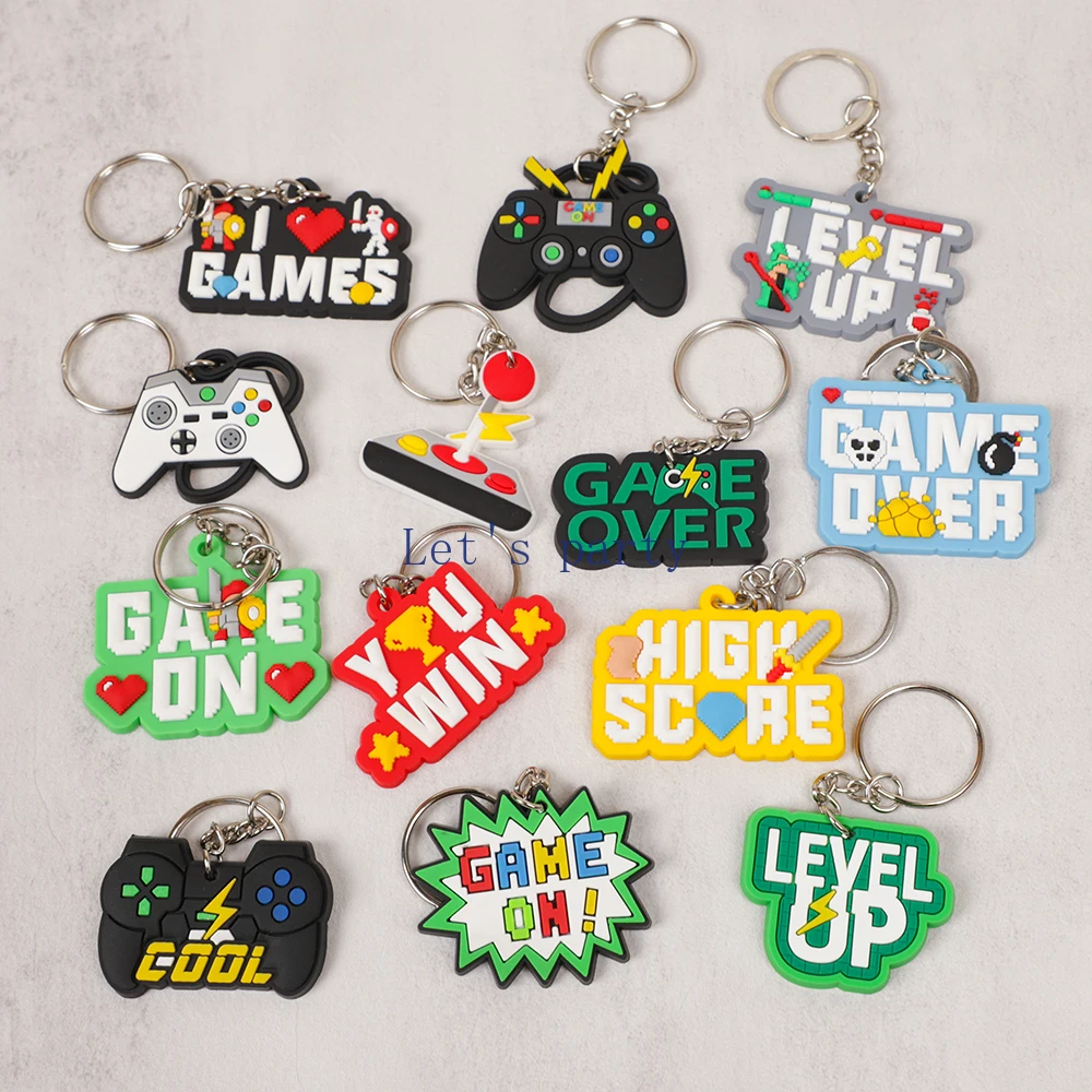 13 шт., брелок для видеоигр на – обзор и цена Gaming Console Keychain