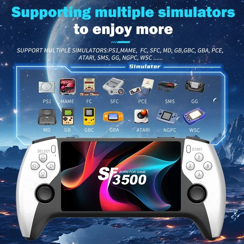 SF3500 Ретро-портативная игров – обзор и цена Gaming Console Under 5000