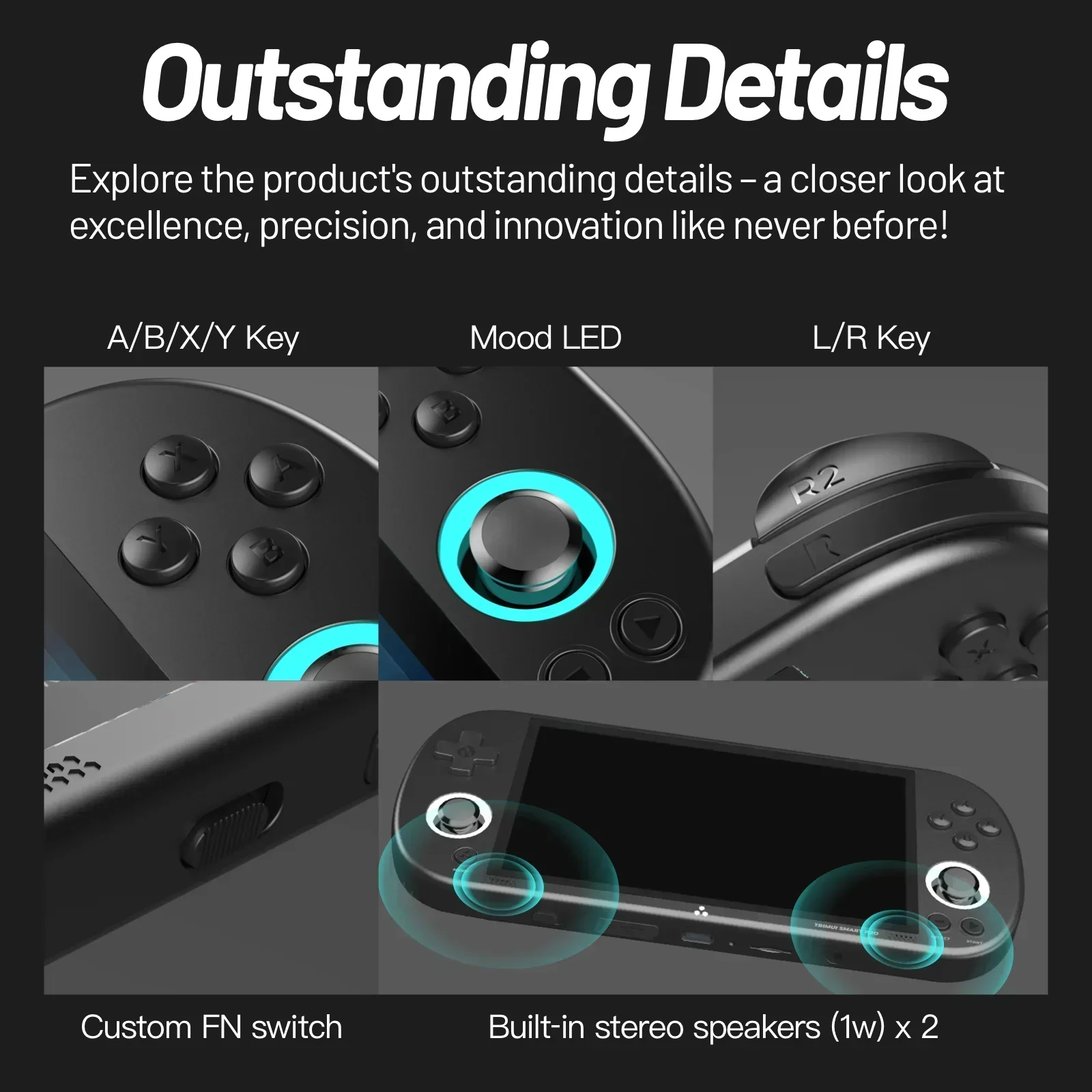 AMPOWN Trimui Smart Pro Consol – обзор и цена Gaming Console Under 5000
