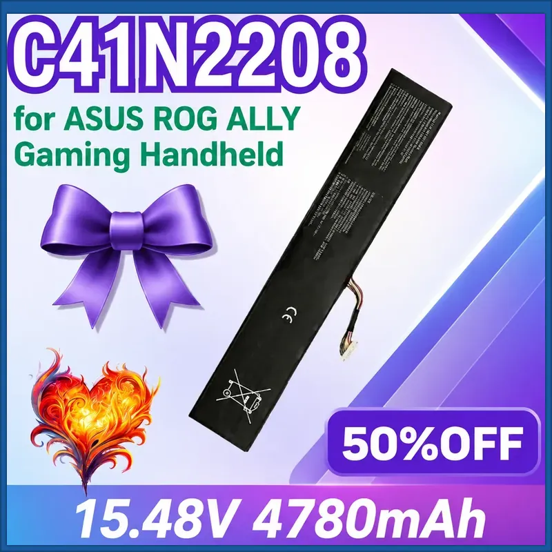 Новая батарея C41N2208 4780 мА – обзор и цена Gaming Console Rog Ally